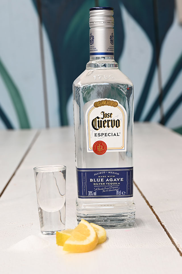 Jose Cuervo Tequila with Lemon